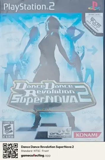 Dance Dance Revolution SuperNova 2 PlayStation 2, NTSC box front