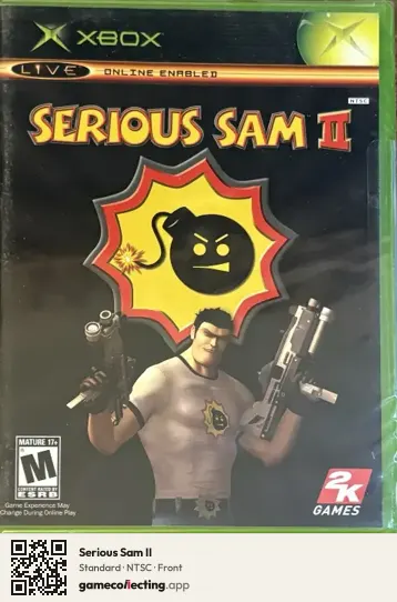 Serious Sam II Xbox, NTSC box front