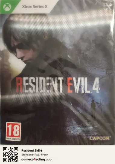 Resident Evil 4 Xbox Series X, PAL box front