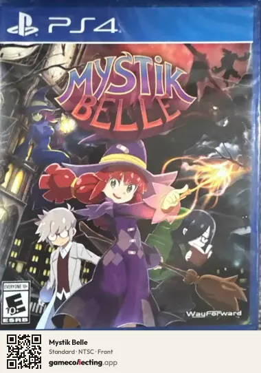 Mystik Belle PlayStation 4, NTSC box front