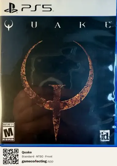 Quake PlayStation 5, NTSC box front