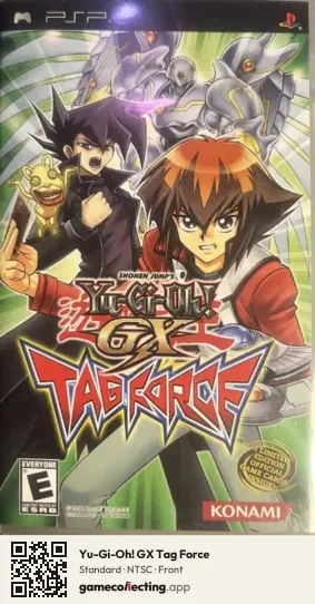 Yu-Gi-Oh! GX Tag Force PlayStation Portable, NTSC box front