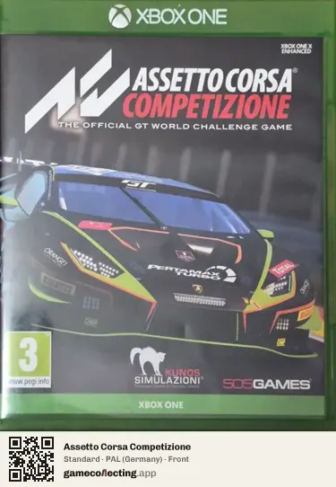 Assetto Corsa Competizione Xbox One, Germany box front