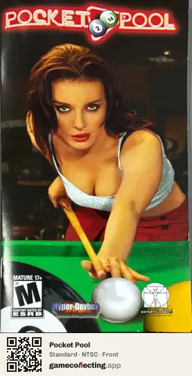 Pocket Pool PlayStation Portable, NTSC box front