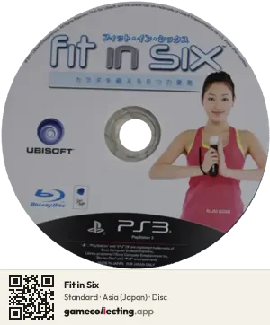 Fit in Six PlayStation 3, Asia disc