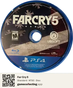 Far Cry 5 PlayStation 4, NTSC disc