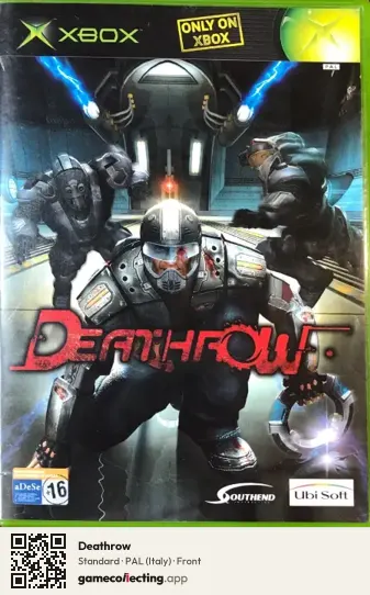 Deathrow Xbox, Italy box front