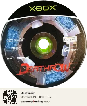 Deathrow Xbox, PAL disc