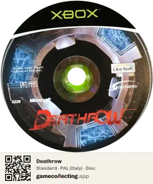 Deathrow Xbox, PAL disc