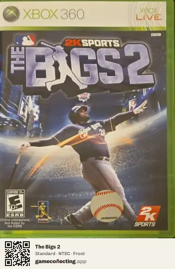 The Bigs 2 Xbox 360, NTSC box front
