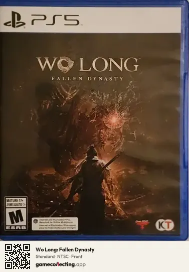 Wo Long: Fallen Dynasty PlayStation 5, NTSC box front