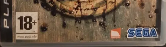 Condemned 2: Bloodshot, the PEGI square on its front