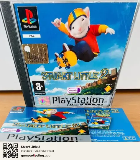 Stuart Little 2 PlayStation, Italy box front