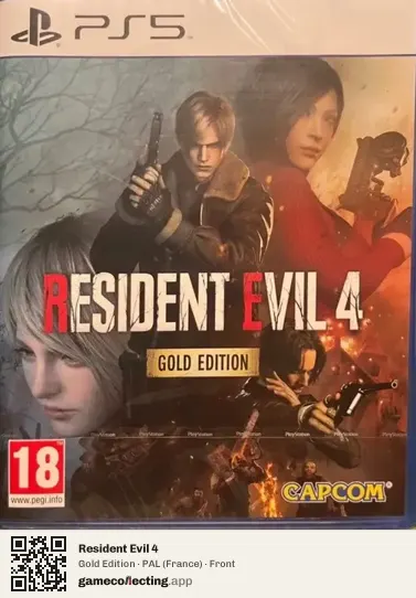 Resident Evil 4 PlayStation 5, France box front