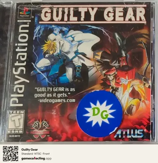 Guilty Gear PlayStation, NTSC box front