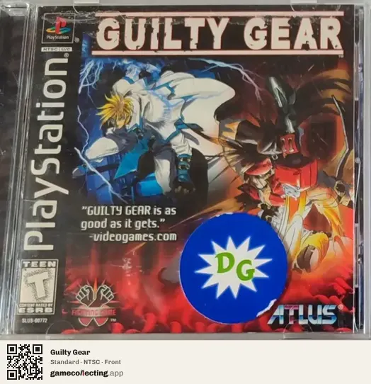 Guilty Gear PlayStation, NTSC box front