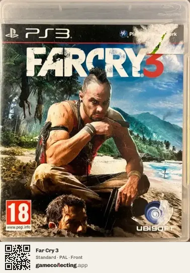 Far Cry 3 PlayStation 3, PAL box front