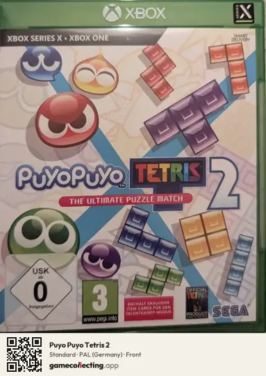 Puyo Puyo Tetris 2 Xbox Series X, Germany box front