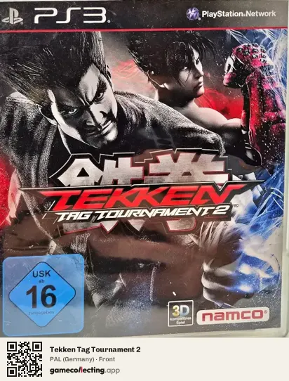 Tekken Tag Tournament 2 PlayStation 3, Germany box front
