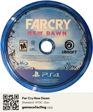 Far Cry New Dawn PlayStation 4, NTSC disc