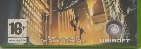 Tom Clancy's Rainbow Six 3, the PEGI square on its front