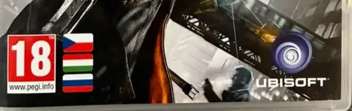 Watch Dogs, the PEGI square on its front
