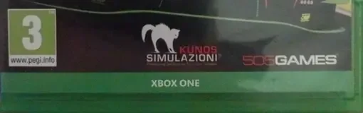 Assetto Corsa Competizione, the PEGI square on its front