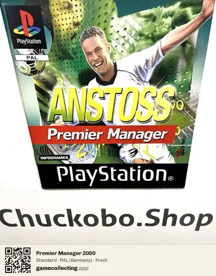Premier Manager 2000 PlayStation, Germany box front