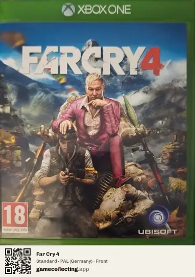 Far Cry 4 Xbox One, Germany box front