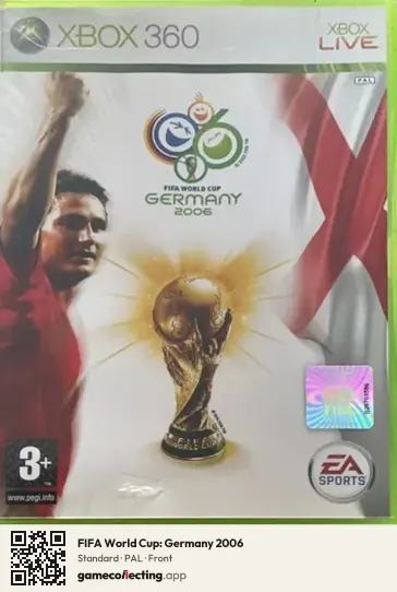 FIFA World Cup: Germany 2006 Xbox 360, PAL box front