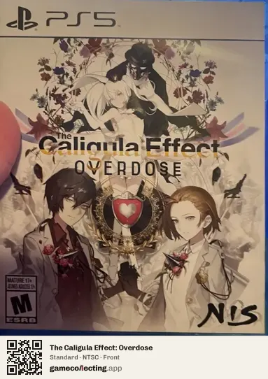 The Caligula Effect: Overdose PlayStation 5, NTSC box front