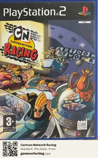 Cartoon Network Racing PlayStation 2, Italy box front