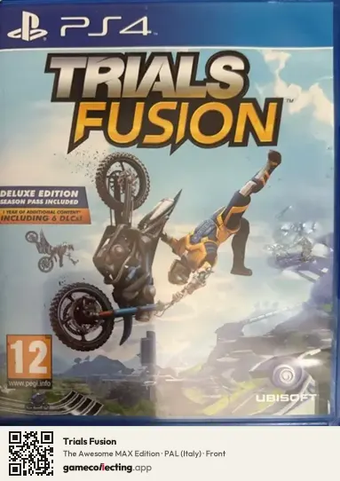 Trials Fusion PlayStation 4, Italy box front