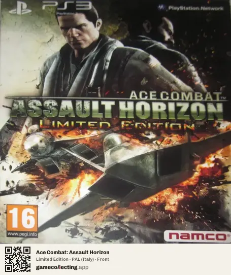 Ace Combat: Assault Horizon PlayStation 3, Italy box front