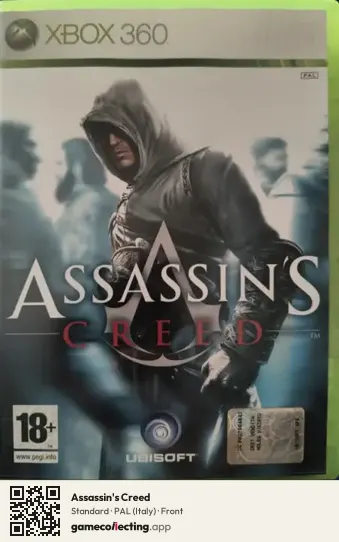 Assassin's Creed Xbox 360, Italy box front