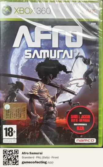 Afro Samurai Xbox 360, Italy box front