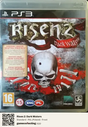 Risen 2: Dark Waters PlayStation 3, Poland box front