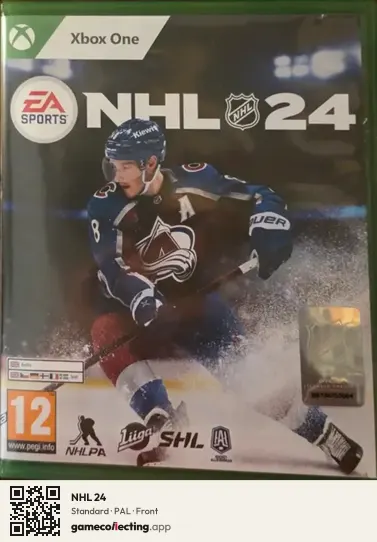 NHL 24 Xbox One, PAL box front