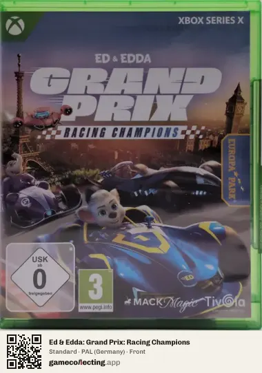 Ed & Edda: Grand Prix: Racing Champions Xbox Series X, Germany box front