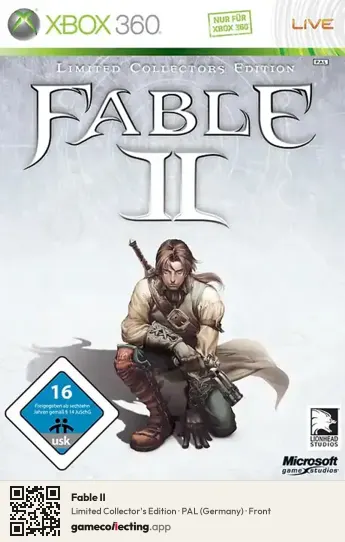 Fable II Xbox 360, Germany box front