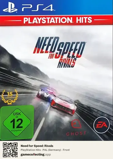 Need for Speed: Rivals PlayStation 4, Germany box front
