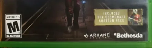 Prey, the ESRB box on its front