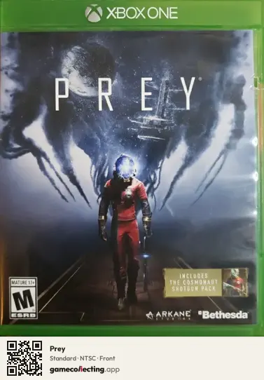 Prey Xbox One, NTSC box front