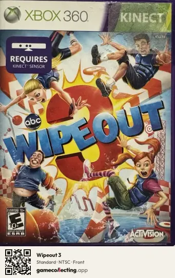 Wipeout 3 Xbox 360, NTSC box front