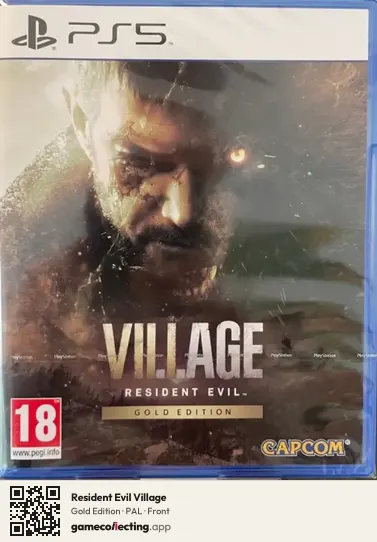 Resident Evil Village PlayStation 5, PAL box front