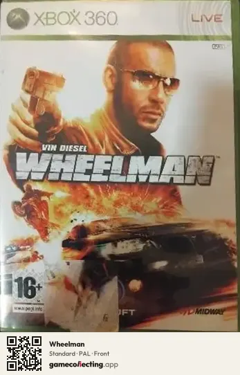 Wheelman Xbox 360, PAL box front