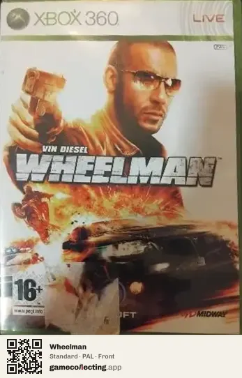 Wheelman Xbox 360, PAL box front