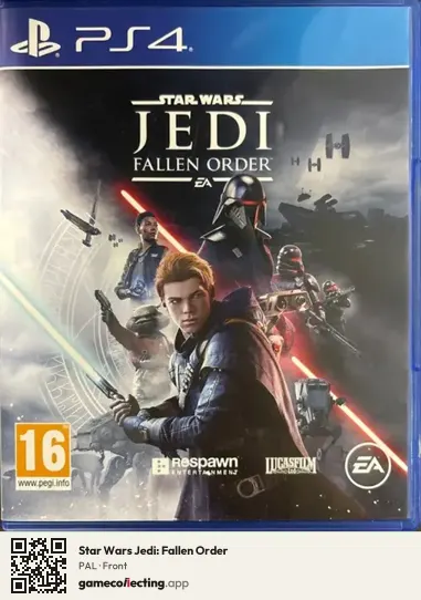 Star Wars Jedi: Fallen Order PlayStation 4, PAL box front