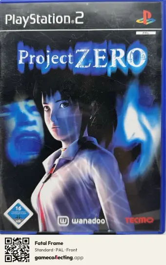 Fatal Frame PlayStation 2, PAL box front