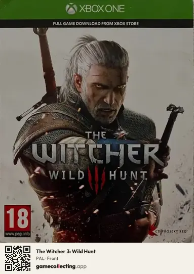 The Witcher 3: Wild Hunt Xbox One, PAL box front